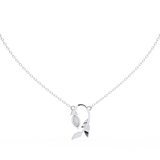 WOKE ™ VVS-F Lab Grown Diamond .35 Carat Emerald Triangle chain pendant
