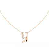 WOKE ™ VVS-F Lab Grown Diamond .35 Carat Emerald Triangle chain pendant