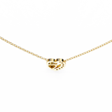 WOKE ™ VVS-F Lab Grown Diamond .45 Carat Heart cut chain pendant