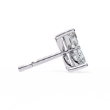 WOKE ™ VVS-F Lab Grown .650 Carat Marquise cut Diamond earrings in 14/18k Gold