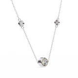 WOKE ™ VVS-F Lab Grown Diamond .85 Carat Hexagonal chain pendant