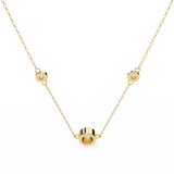 WOKE ™ VVS-F Lab Grown Diamond .85 Carat Hexagonal chain pendant