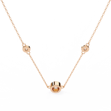 WOKE ™ VVS-F Lab Grown Diamond .85 Carat Hexagonal chain pendant