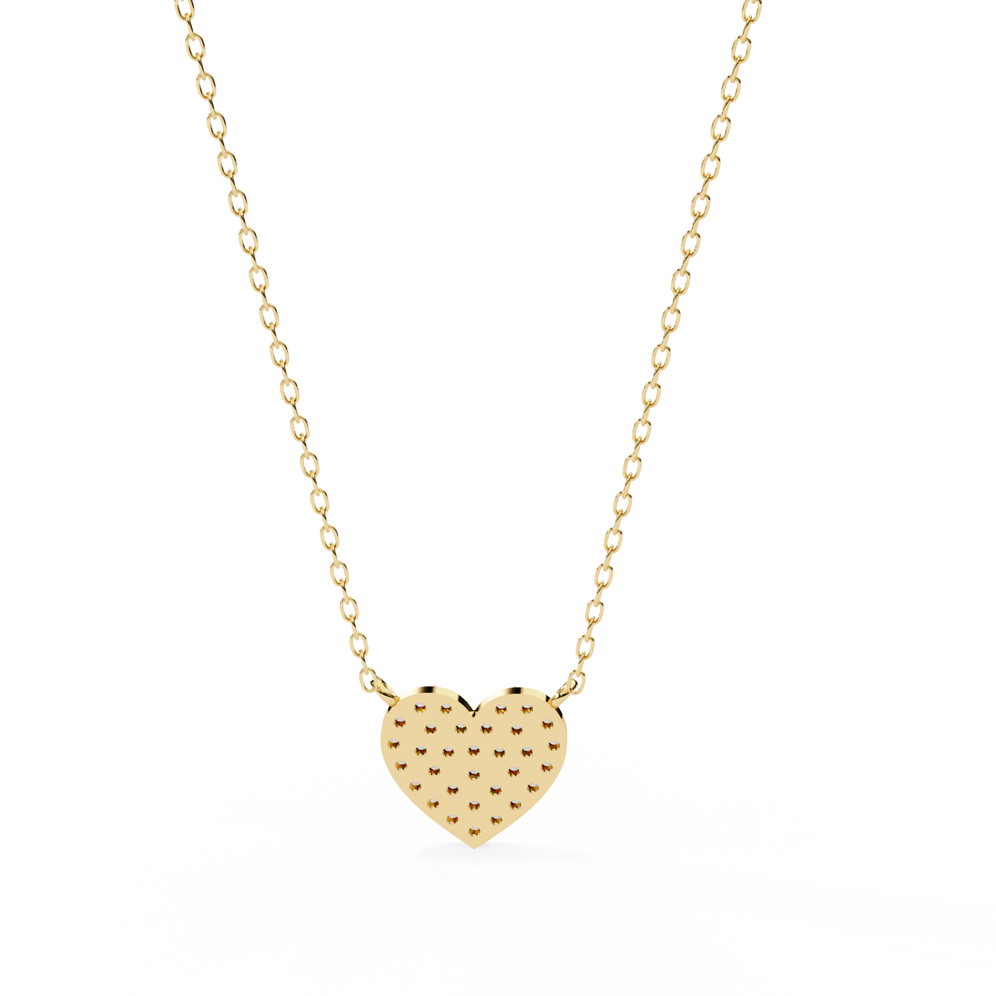 WOKE ™ VVS-F Lab Grown Diamond .50 Carat Hexagonal chain pendant