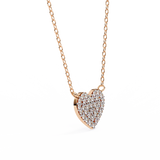 WOKE ™ VVS-F Lab Grown Diamond .50 Carat Hexagonal chain pendant