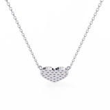 WOKE ™ VVS-F Lab Grown Diamond .50 Carat Hexagonal chain pendant