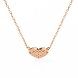 WOKE ™ VVS-F Lab Grown Diamond .50 Carat Hexagonal chain pendant