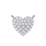 WOKE ™ VVS-F Lab Grown Diamond .50 Carat Hexagonal chain pendant