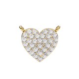 WOKE ™ VVS-F Lab Grown Diamond .50 Carat Hexagonal chain pendant