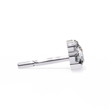 WOKE ™ VVS-F Lab Grown 1.6 Carat Marquise cut Diamond earrings in 14/18k Gold