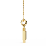 WOKE ™ VVS-F Lab Grown Diamond .50 Carat Hexagonal pendant (NO CHAIN)
