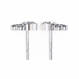 WOKE ™ VVS-F Lab Grown 1.6 Carat Marquise cut Diamond earrings in 14/18k Gold