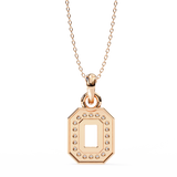 WOKE ™ VVS-F Lab Grown Diamond .50 Carat Hexagonal pendant (NO CHAIN)