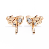 WOKE ™ VVS-F Lab Grown 1.6 Carat Marquise cut Diamond earrings in 14/18k Gold