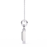 WOKE ™ VVS-F Lab Grown Diamond .50 Carat Hexagonal pendant (NO CHAIN)