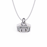 WOKE ™ VVS-F Lab Grown Diamond .50 Carat Hexagonal pendant (NO CHAIN)