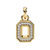 WOKE ™ VVS-F Lab Grown Diamond .50 Carat Hexagonal pendant (NO CHAIN)