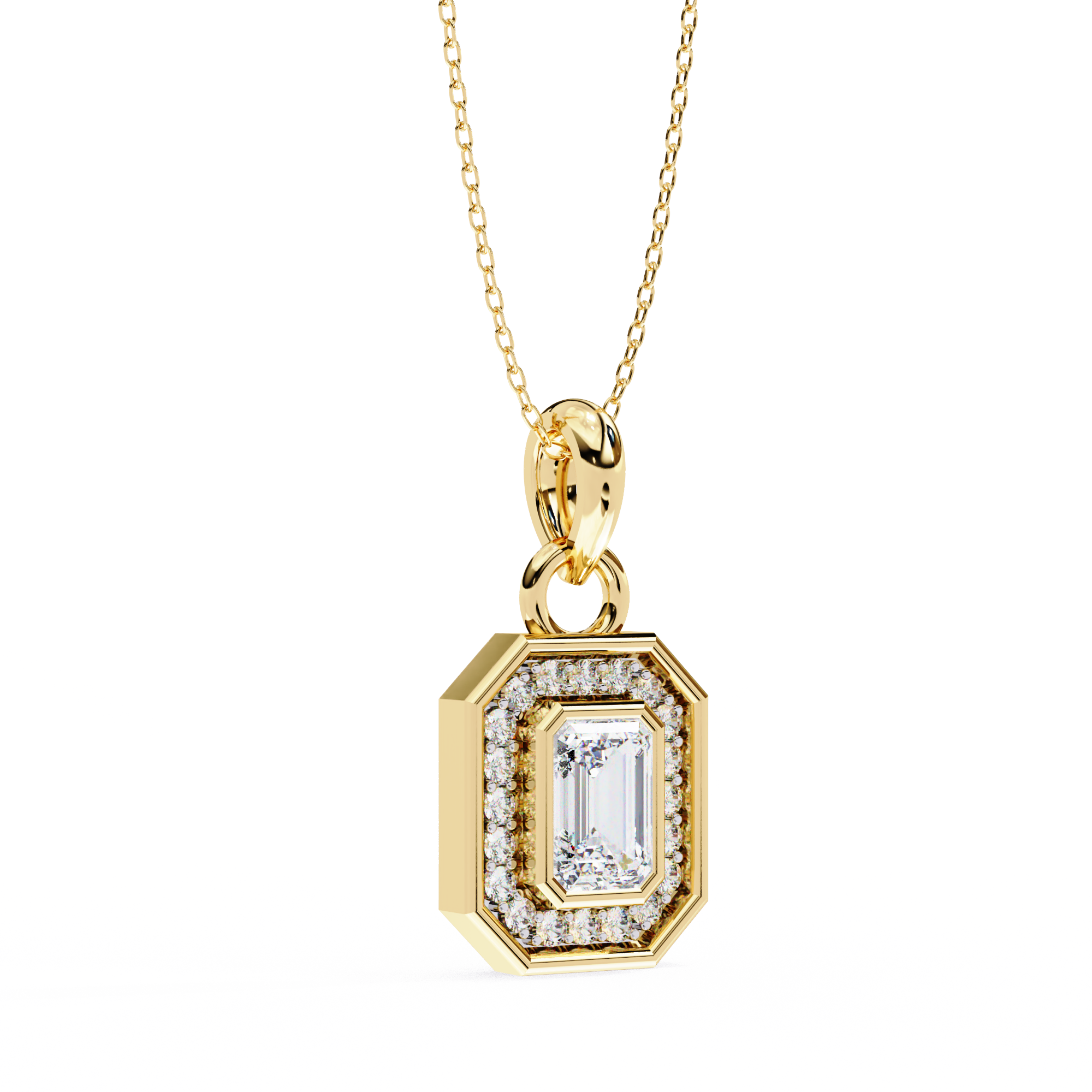 WOKE ™ VVS-F Lab Grown Diamond 1.00 Carat pendant (NO CHAIN)