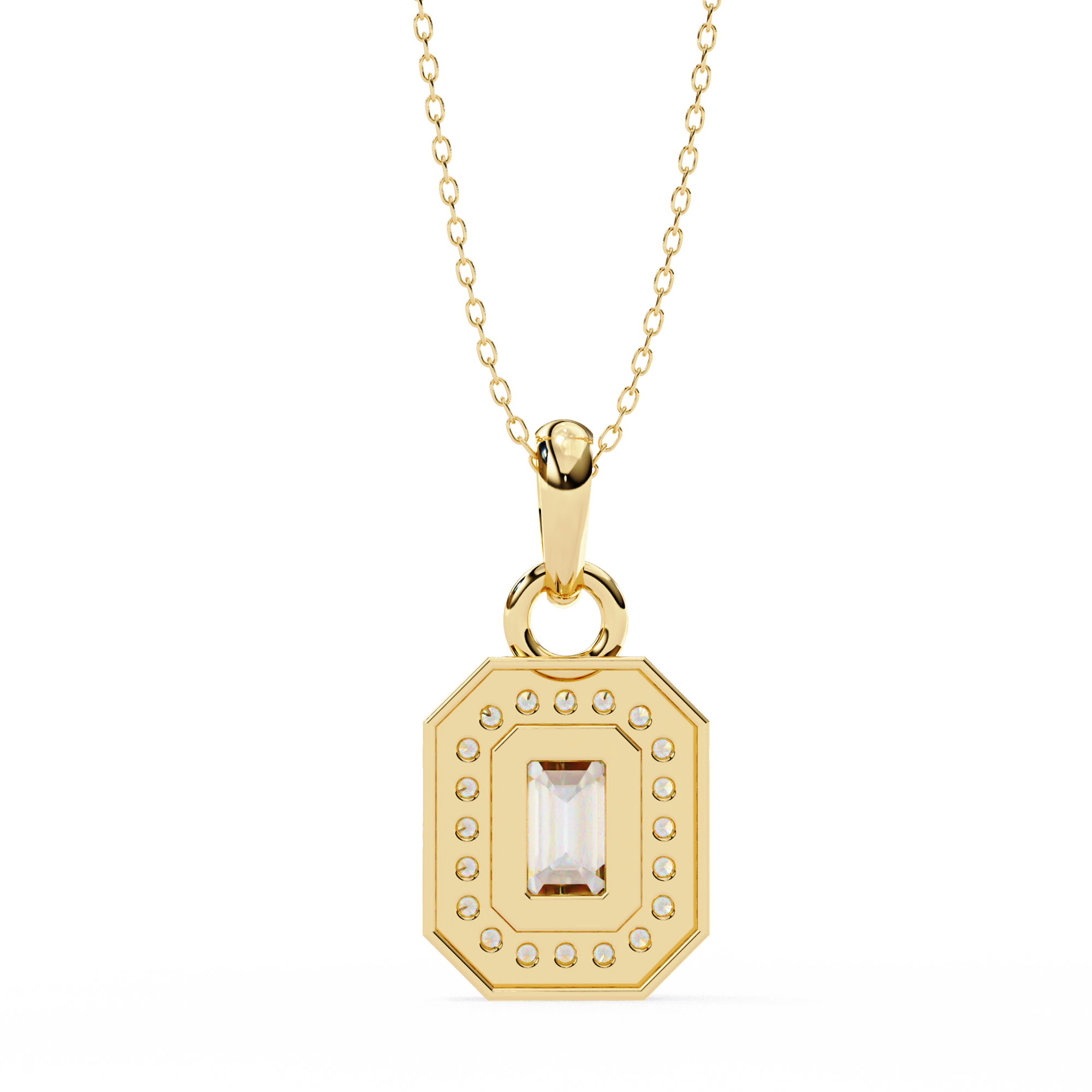 WOKE ™ VVS-F Lab Grown Diamond 1.00 Carat pendant (NO CHAIN)