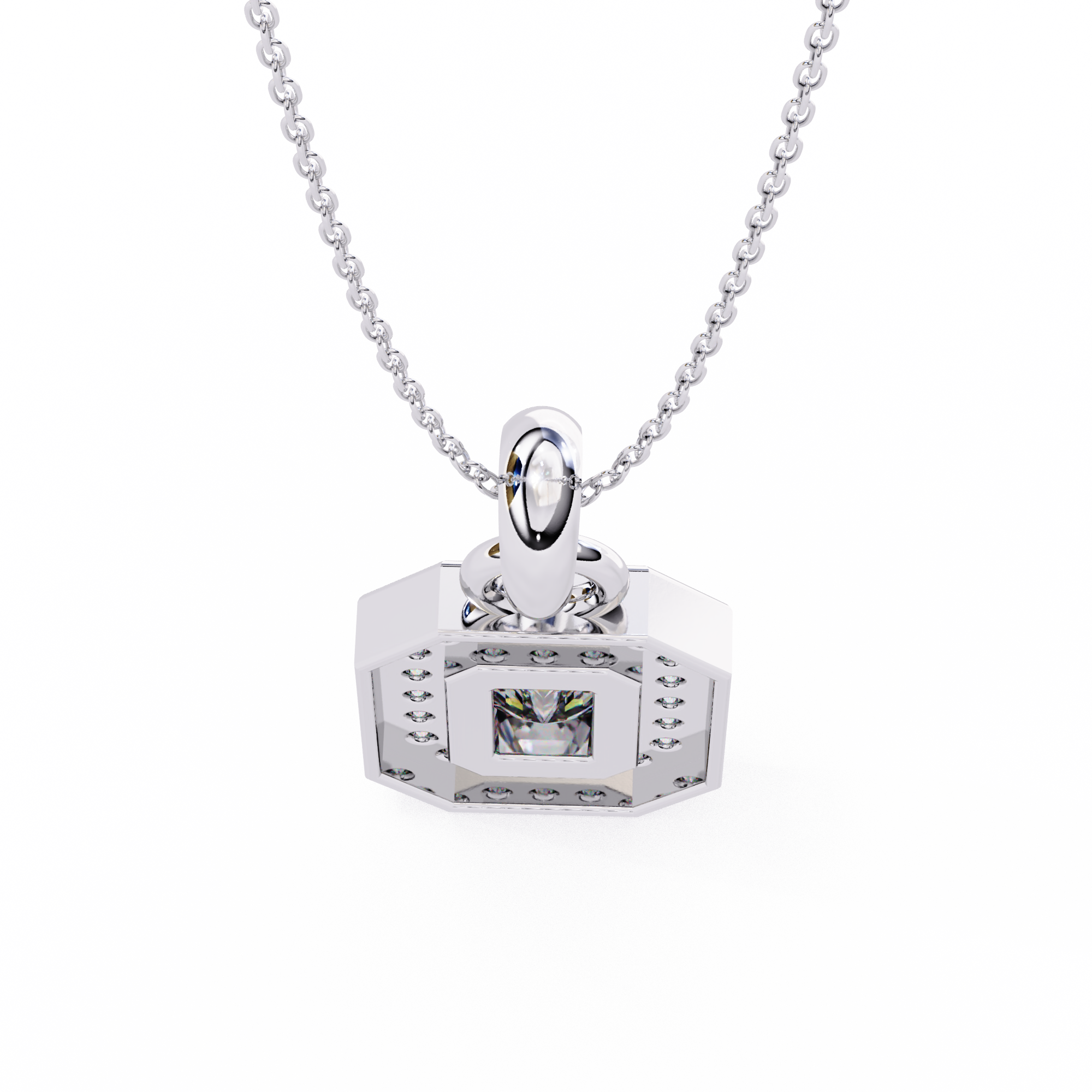 WOKE ™ VVS-F Lab Grown Diamond 1.00 Carat pendant (NO CHAIN)