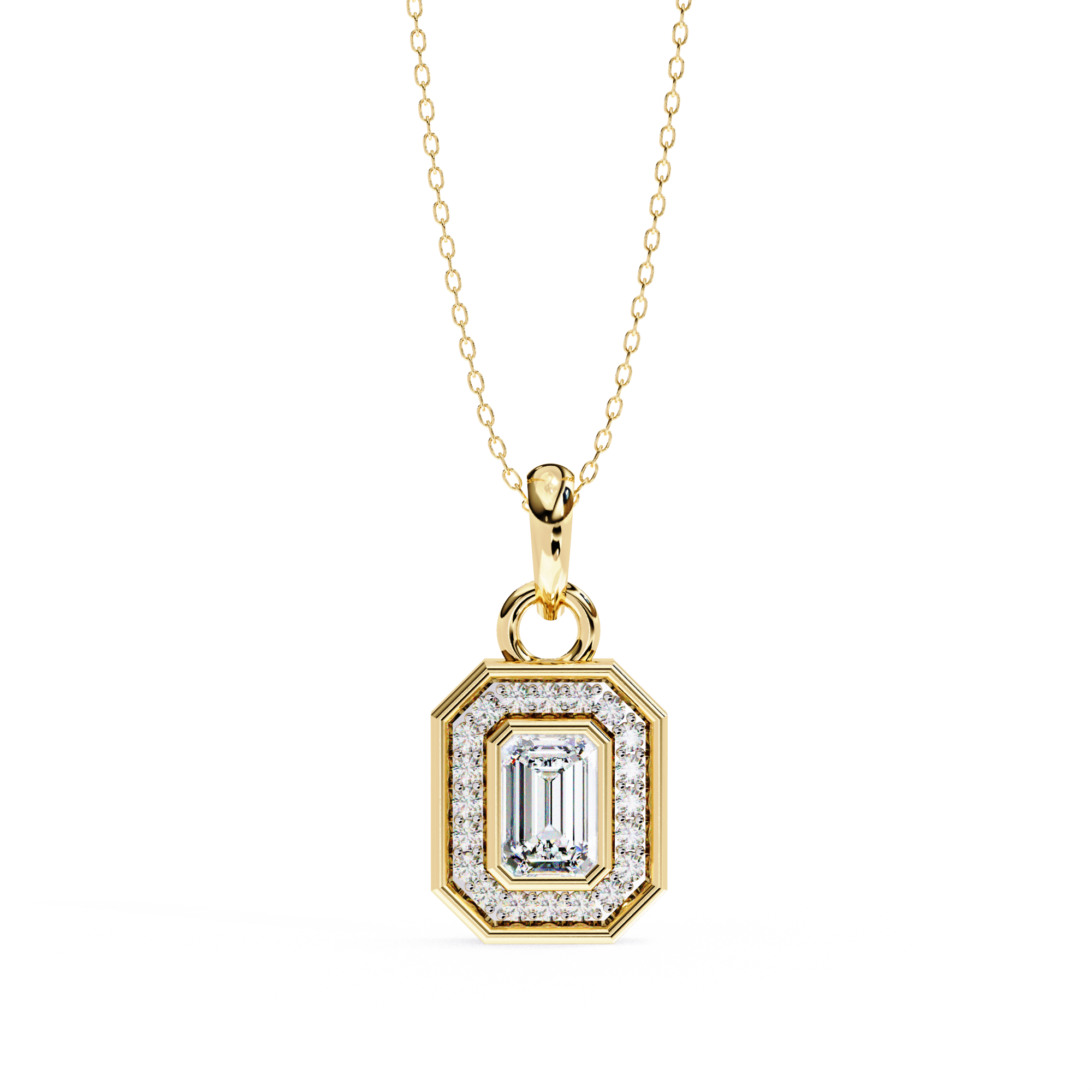 WOKE ™ VVS-F Lab Grown Diamond 1.00 Carat pendant (NO CHAIN)