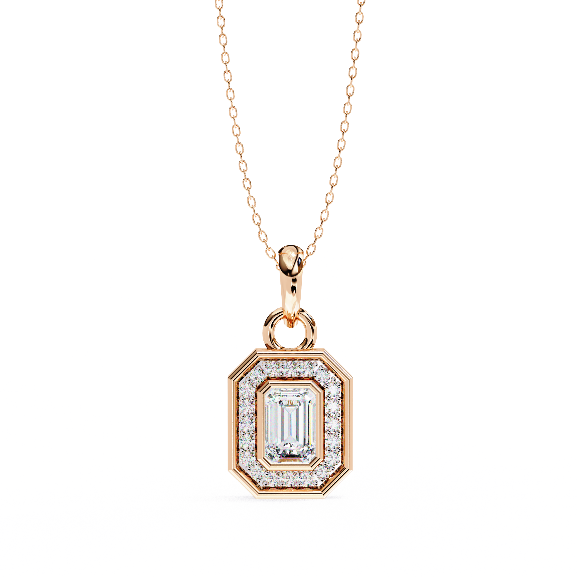 WOKE ™ VVS-F Lab Grown Diamond 1.00 Carat pendant (NO CHAIN)