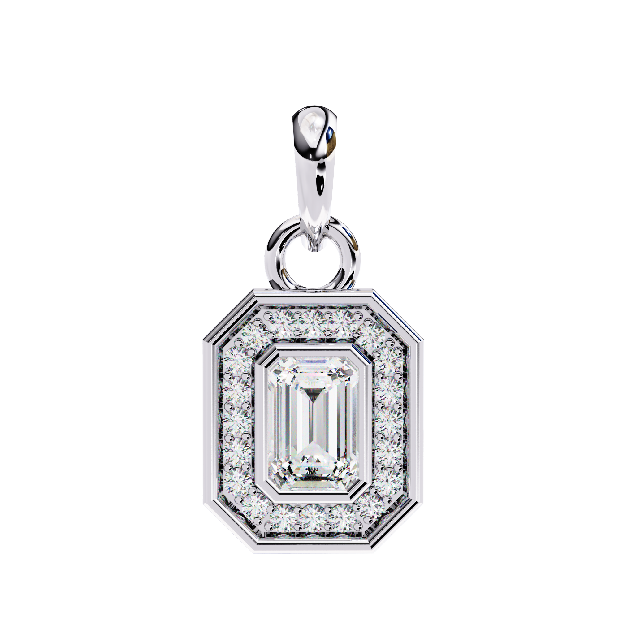 WOKE ™ VVS-F Lab Grown Diamond 1.00 Carat pendant (NO CHAIN)