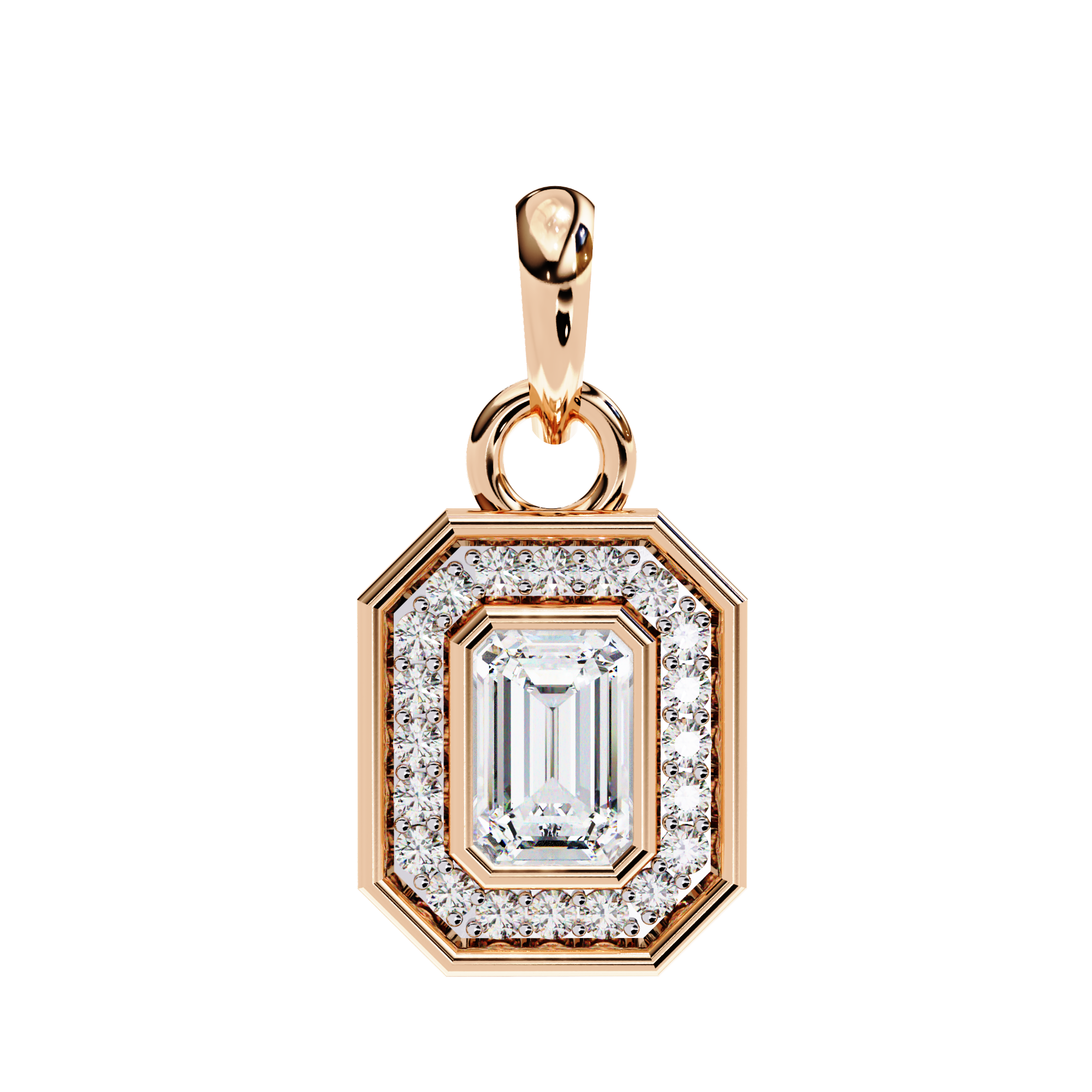 WOKE ™ VVS-F Lab Grown Diamond 1.00 Carat pendant (NO CHAIN)