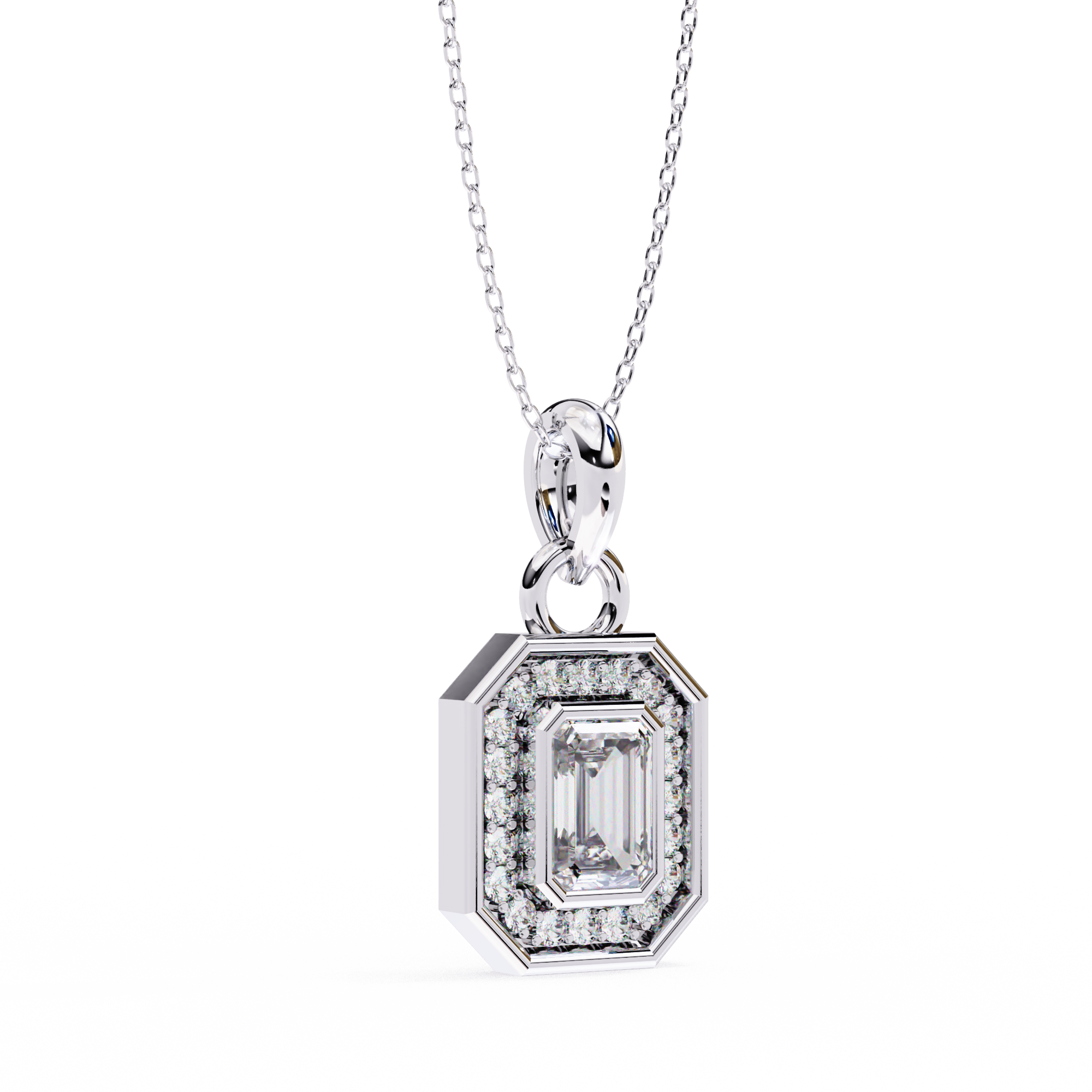 WOKE ™ VVS-F Lab Grown Diamond 1.00 Carat pendant (NO CHAIN)