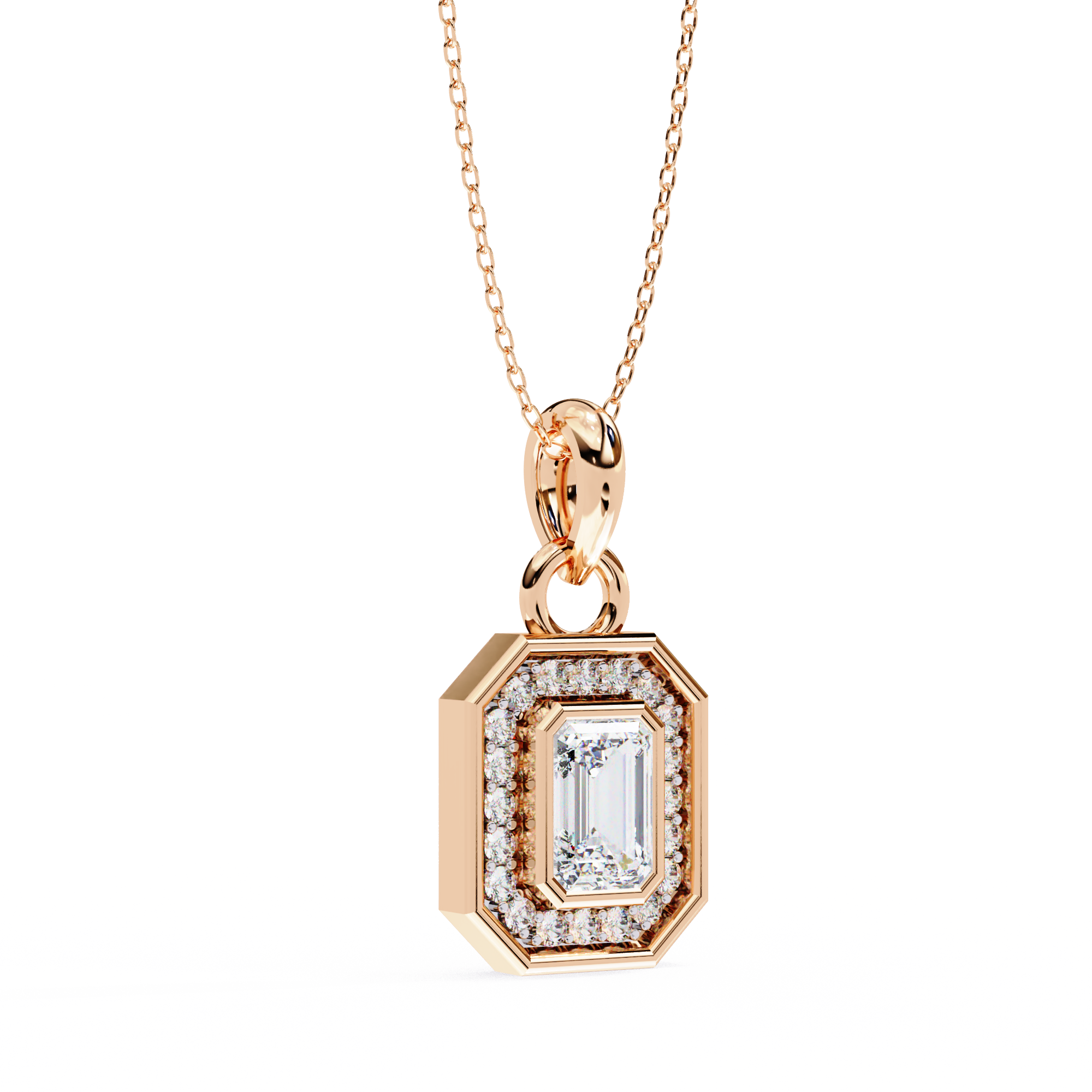 WOKE ™ VVS-F Lab Grown Diamond 1.00 Carat pendant (NO CHAIN)