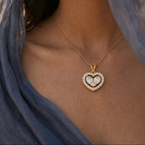 2 CT Lab Grown Diamond Pendant in 9K Gold/14K Gold(Without Chain) |WOKE