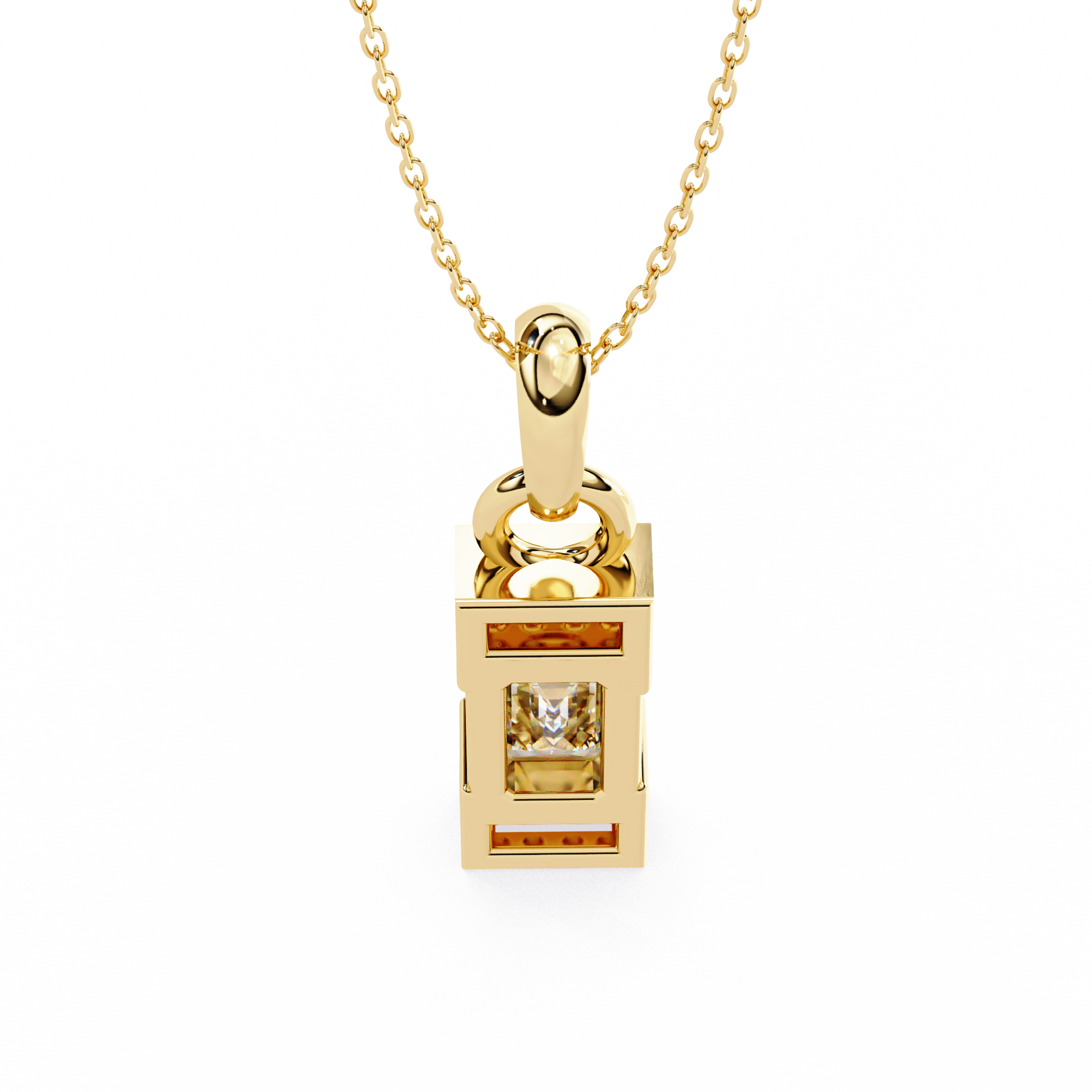 WOKE ™ VVS-F Lab Grown Diamond 1.20 Carat pendant (NO CHAIN)