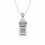 WOKE ™ VVS-F Lab Grown Diamond 1.20 Carat pendant (NO CHAIN)