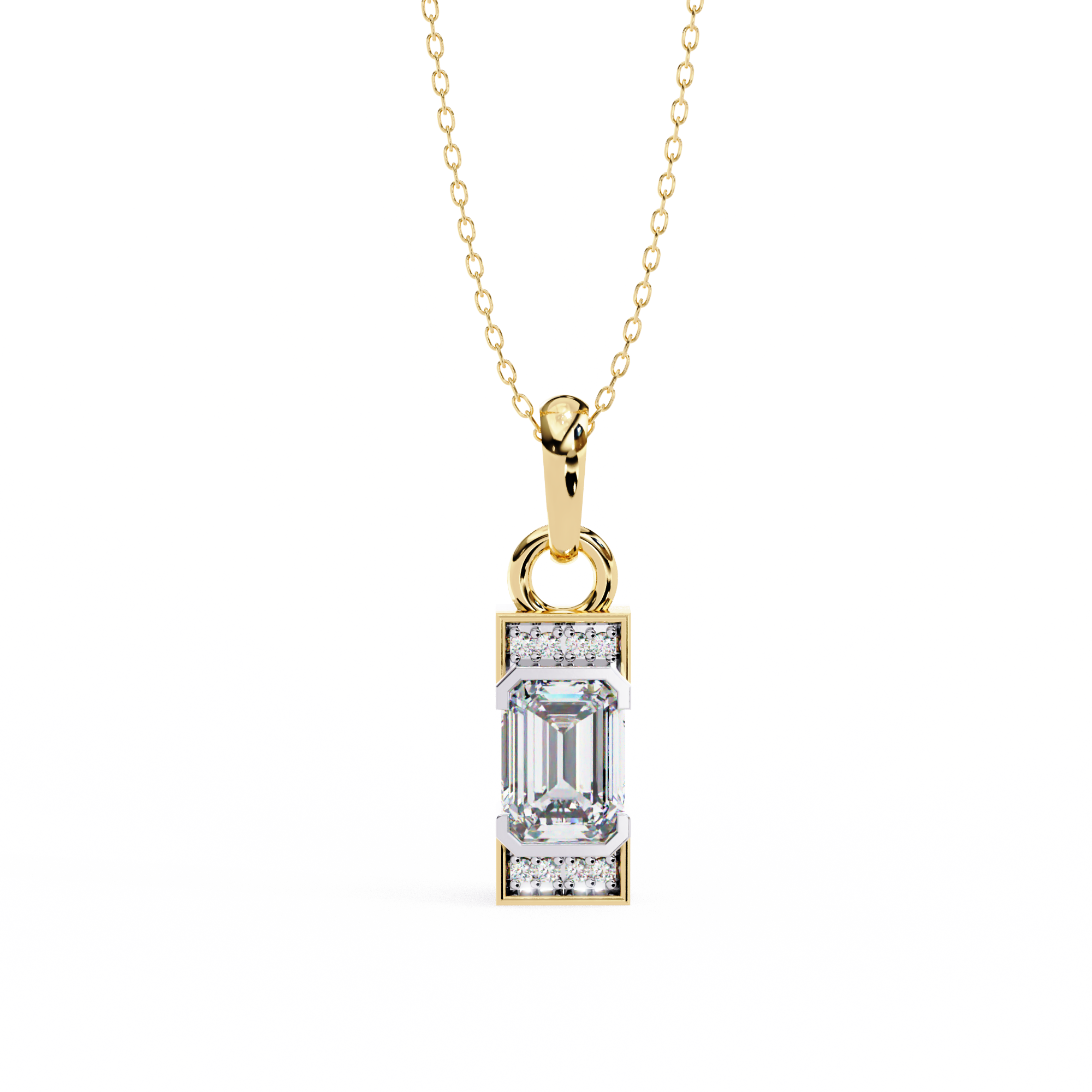 WOKE ™ VVS-F Lab Grown Diamond 1.20 Carat pendant (NO CHAIN)