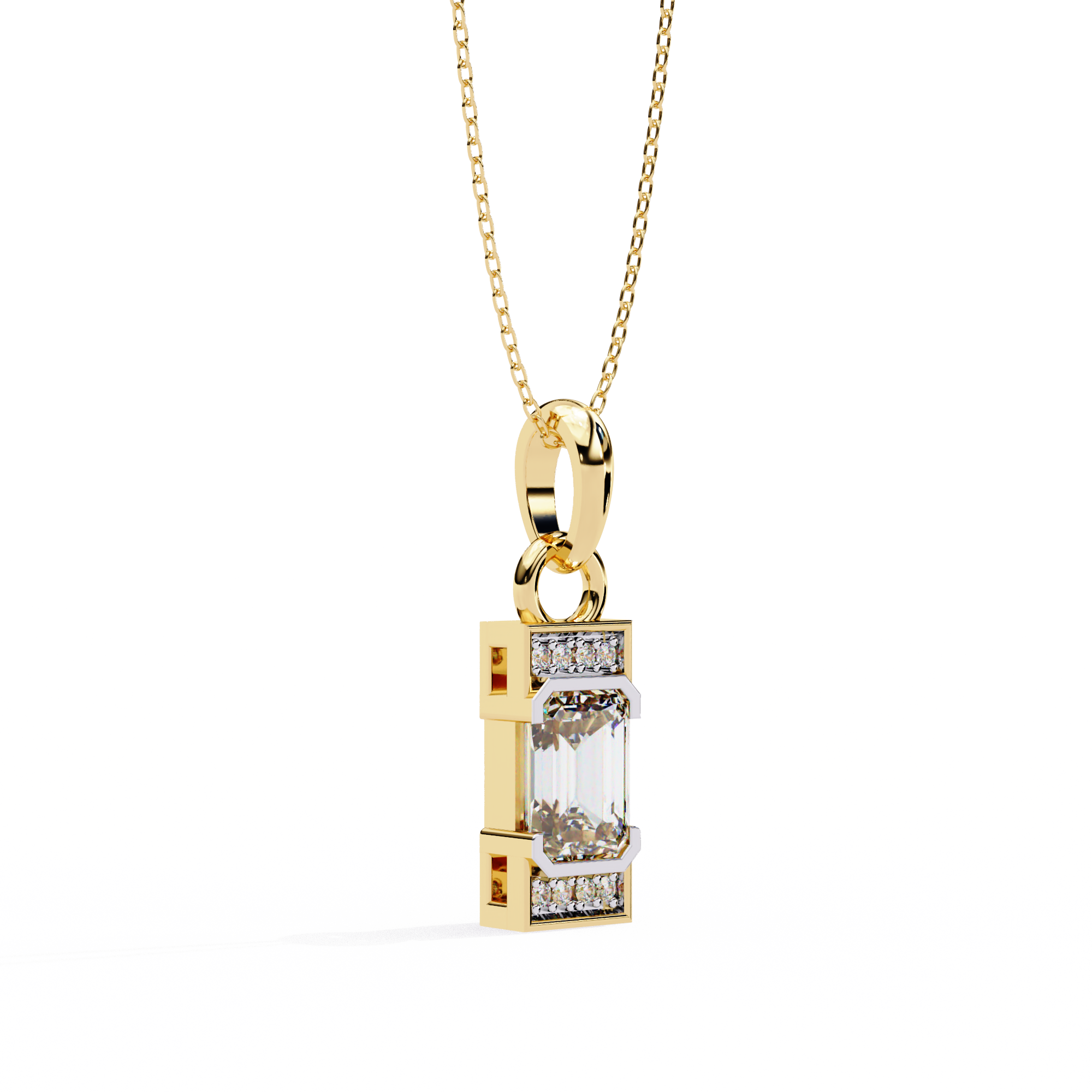 WOKE ™ VVS-F Lab Grown Diamond 1.20 Carat pendant (NO CHAIN)