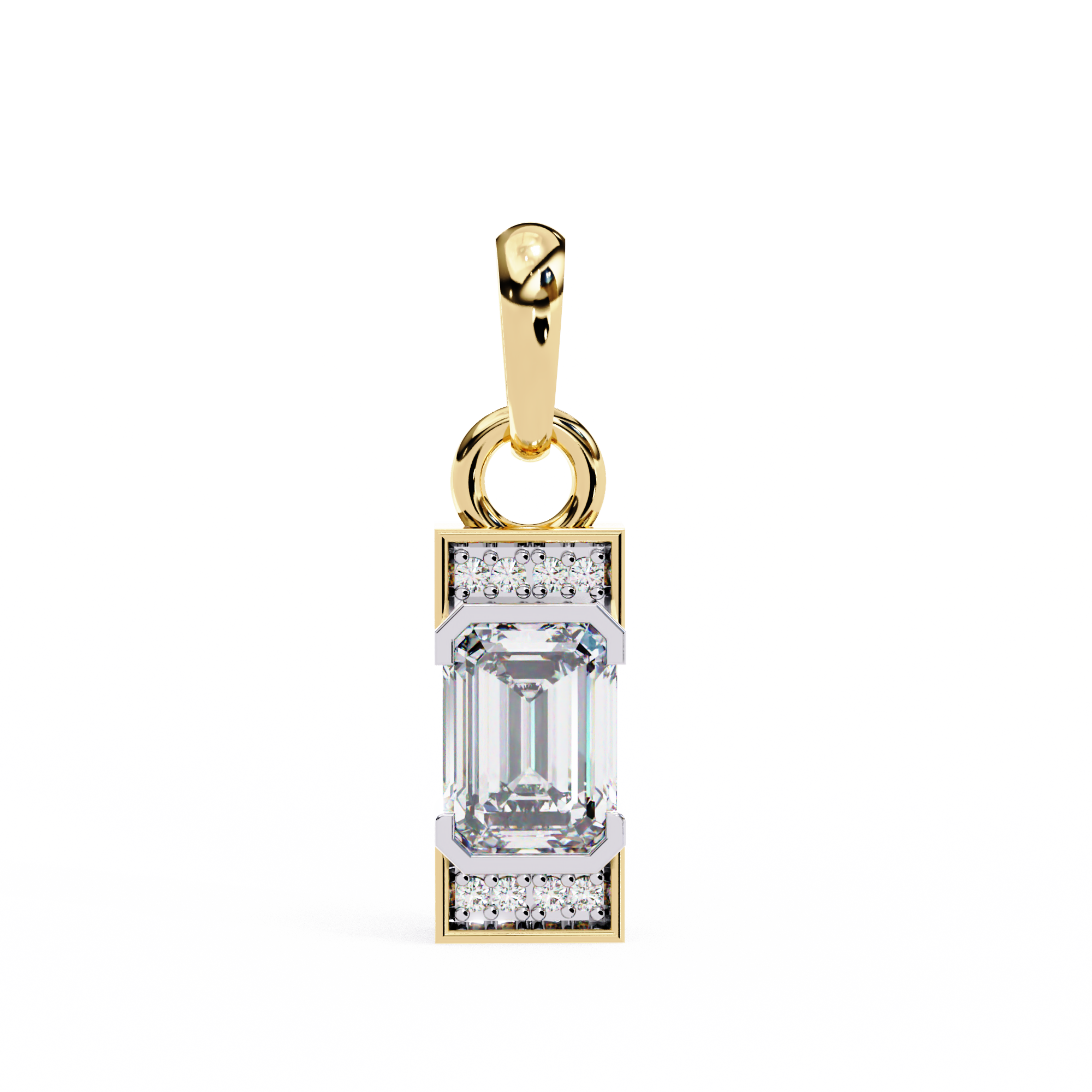 WOKE ™ VVS-F Lab Grown Diamond 1.20 Carat pendant (NO CHAIN)