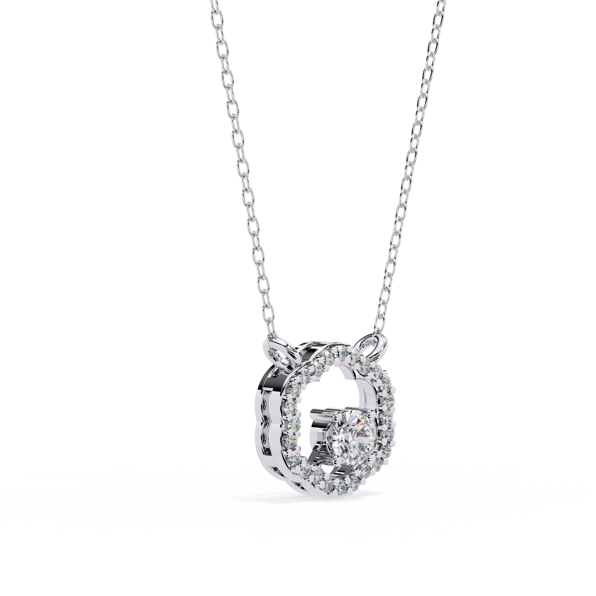 WOKE ™ VVS-F Lab Grown Diamond .40 Carat pendant (NO CHAIN)