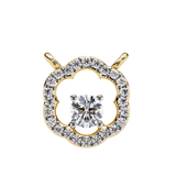 WOKE ™ VVS-F Lab Grown Diamond .40 Carat pendant (NO CHAIN)