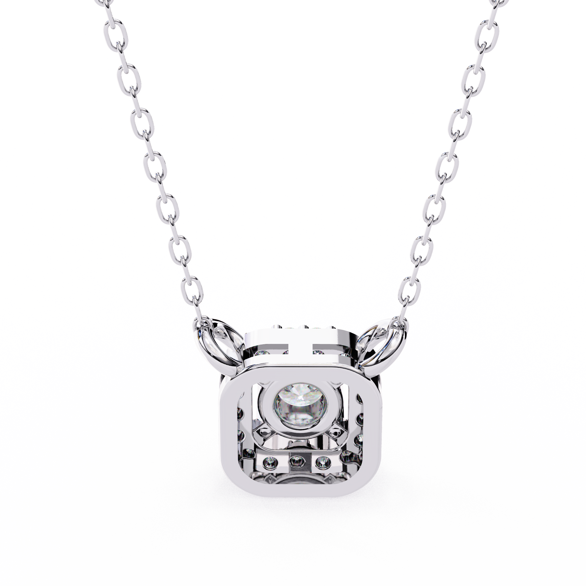 WOKE ™ VVS-F Lab Grown Diamond .70 Carat chain pendant