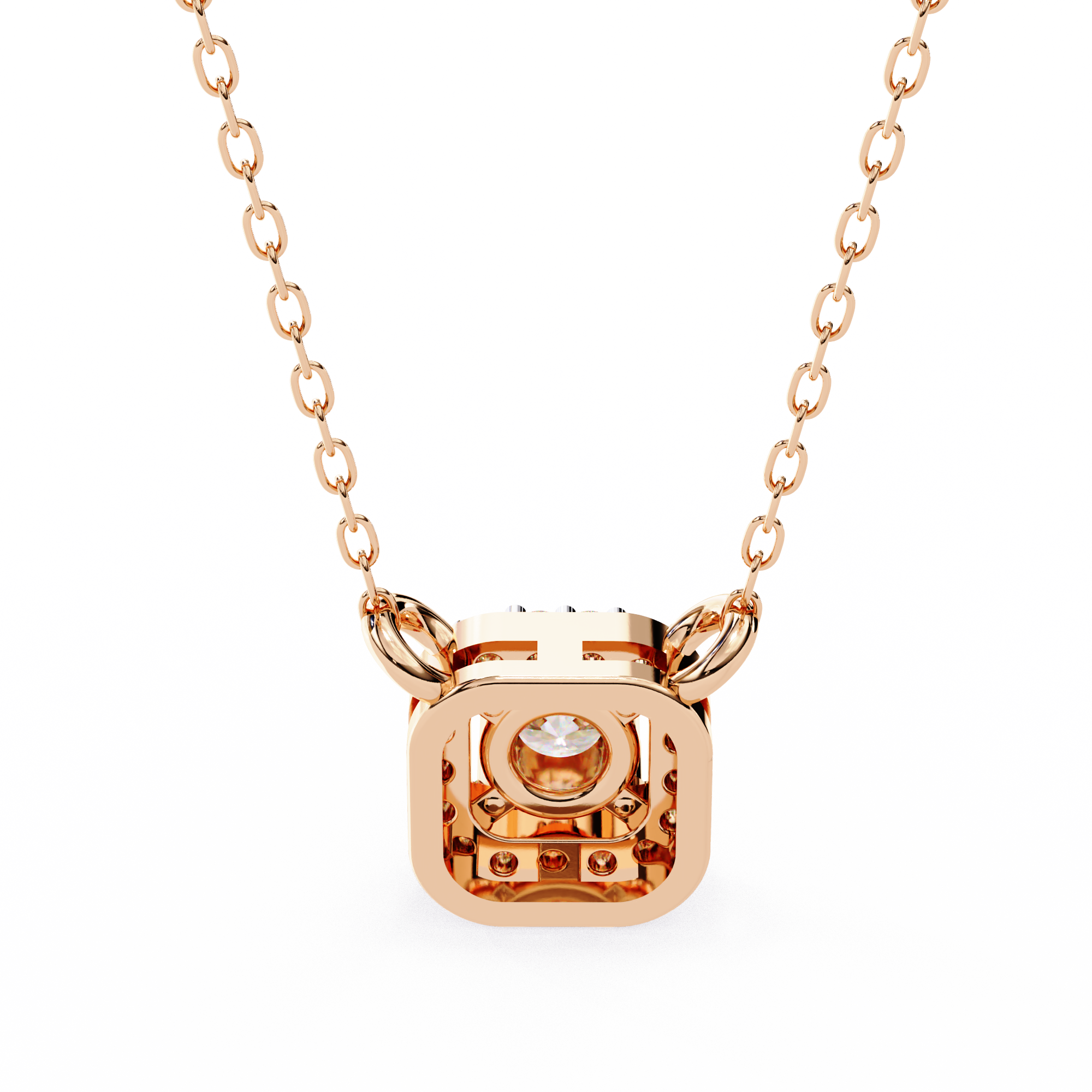 WOKE ™ VVS-F Lab Grown Diamond .70 Carat chain pendant