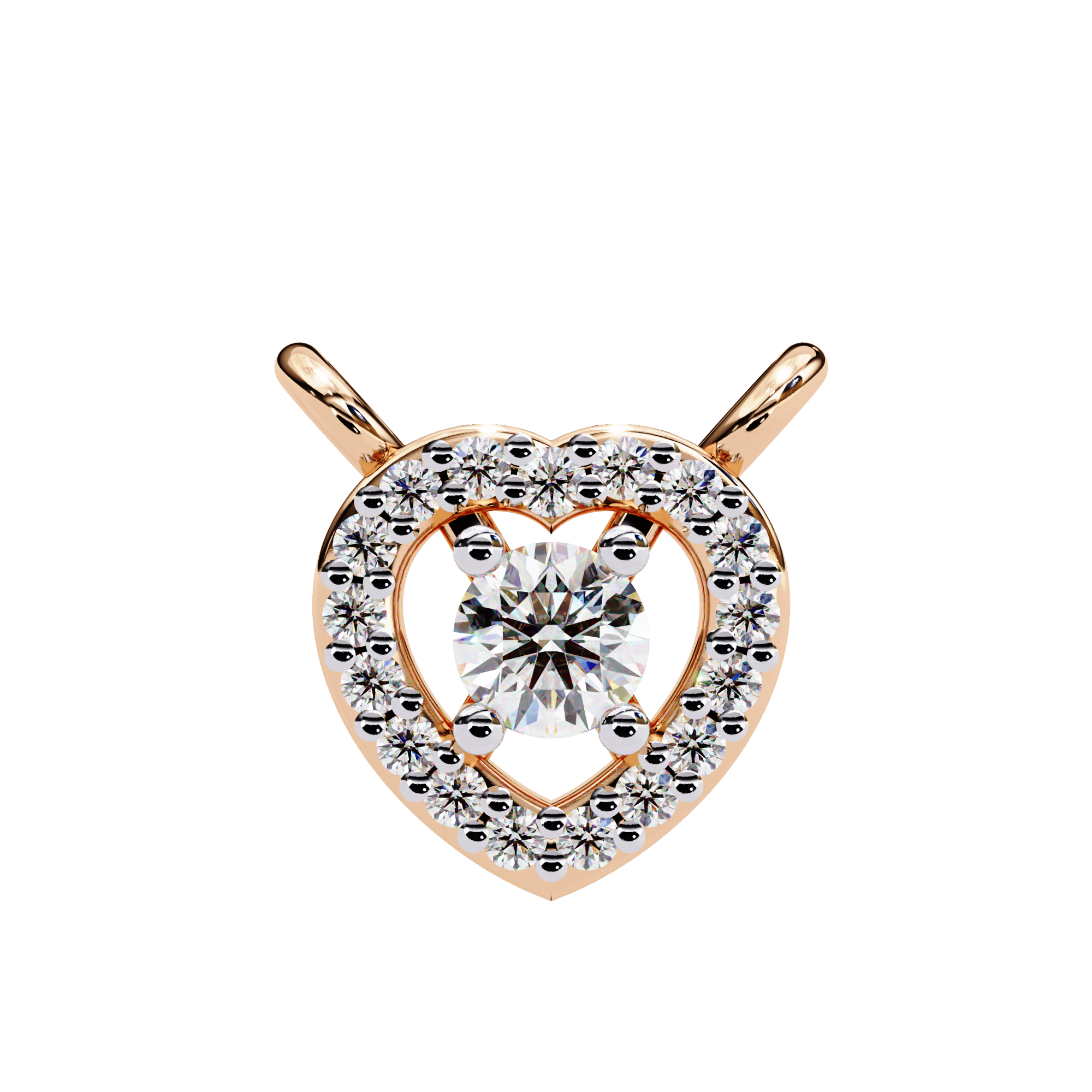 WOKE ™ VVS-F Lab Grown Diamond .70 Carat chain pendant