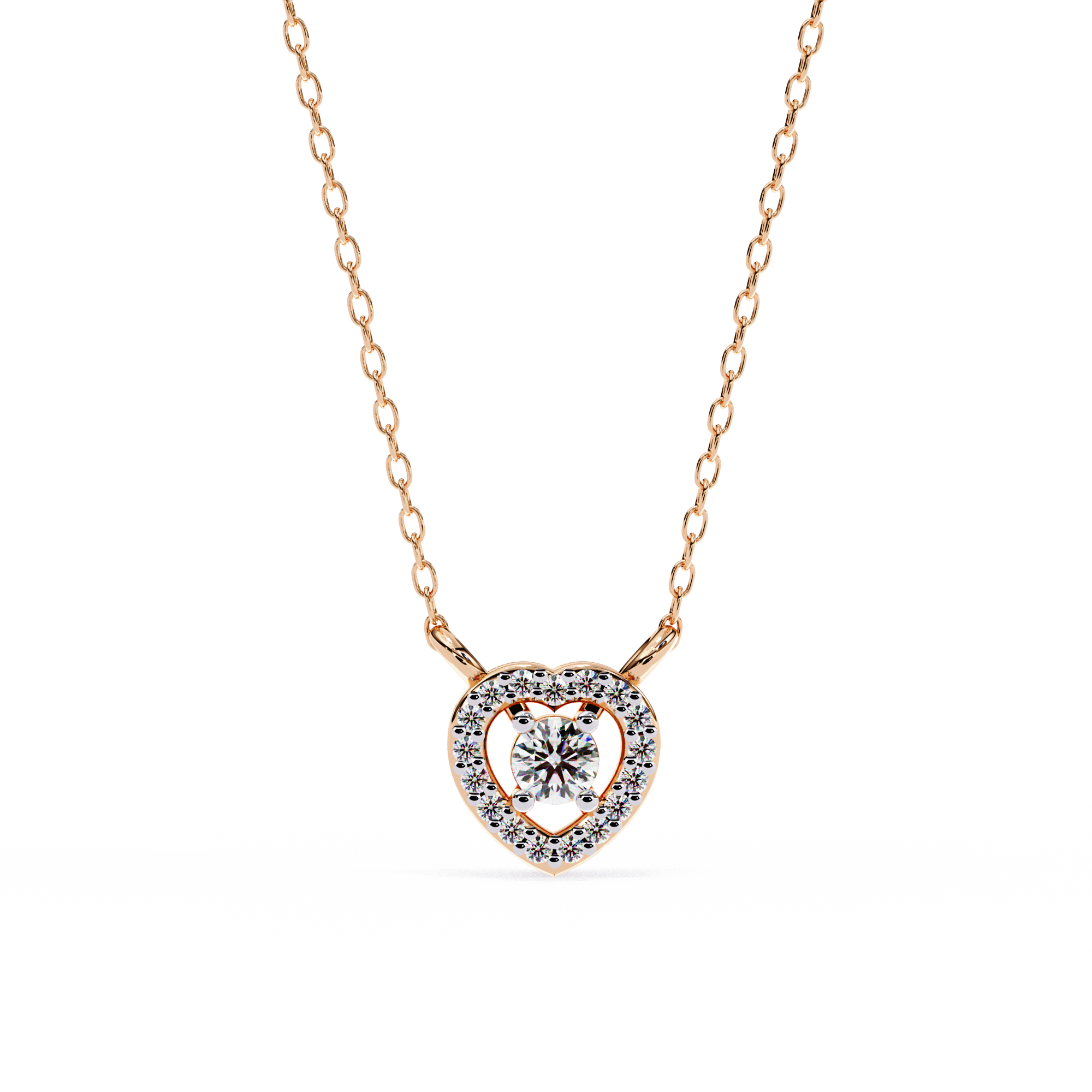 WOKE ™ VVS-F Lab Grown Diamond .70 Carat chain pendant