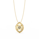 WOKE ™ VVS-F Lab Grown Diamond .70 Carat chain pendant