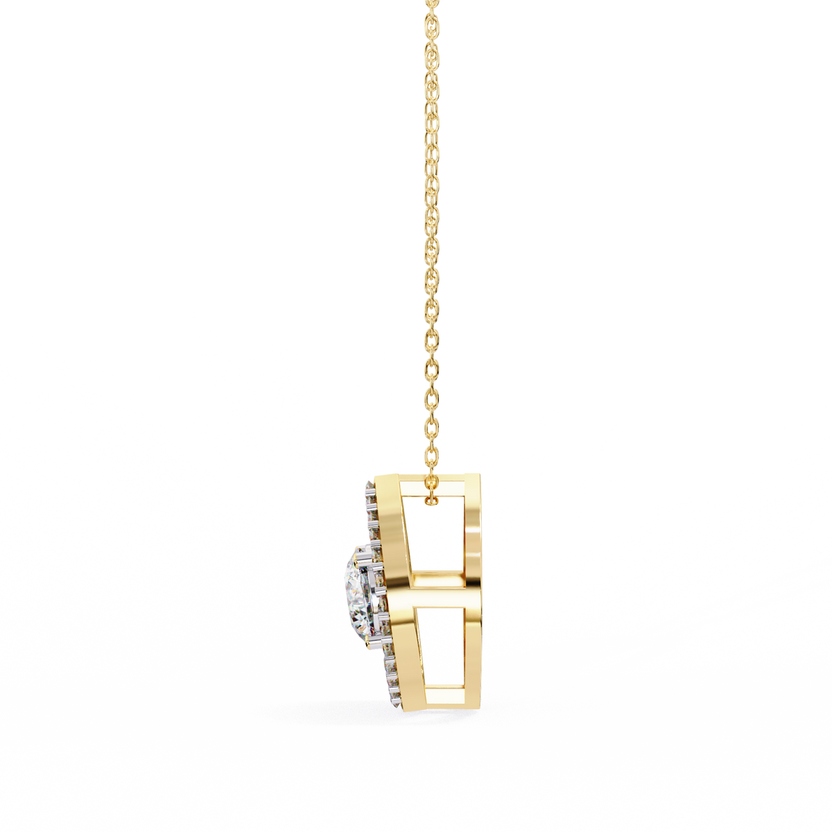 WOKE ™ VVS-F Lab Grown Diamond .70 Carat chain pendant – Woke Collection