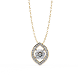 WOKE ™ VVS-F Lab Grown Diamond .70 Carat chain pendant