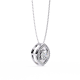 WOKE ™ VVS-F Lab Grown Diamond .70 Carat chain pendant