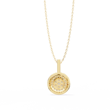 WOKE ™ VVS-F Lab Grown Diamond .60 Carat DOUBLE HALO pendant