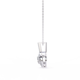 WOKE ™ VVS-F Lab Grown Diamond .60 Carat DOUBLE HALO pendant