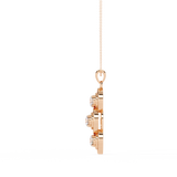 WOKE ™ VVS-F Lab Grown Diamond .75 Carat ROUND pendant (NO CHAIN)