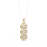 WOKE ™ VVS-F Lab Grown Diamond .75 Carat ROUND pendant (NO CHAIN)